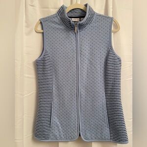 Light Blue Sleeveless Vest